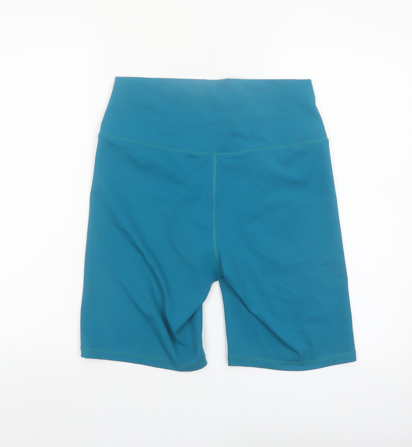 Dunnes Stores Women Teal Biker Activewear Shorts Size L