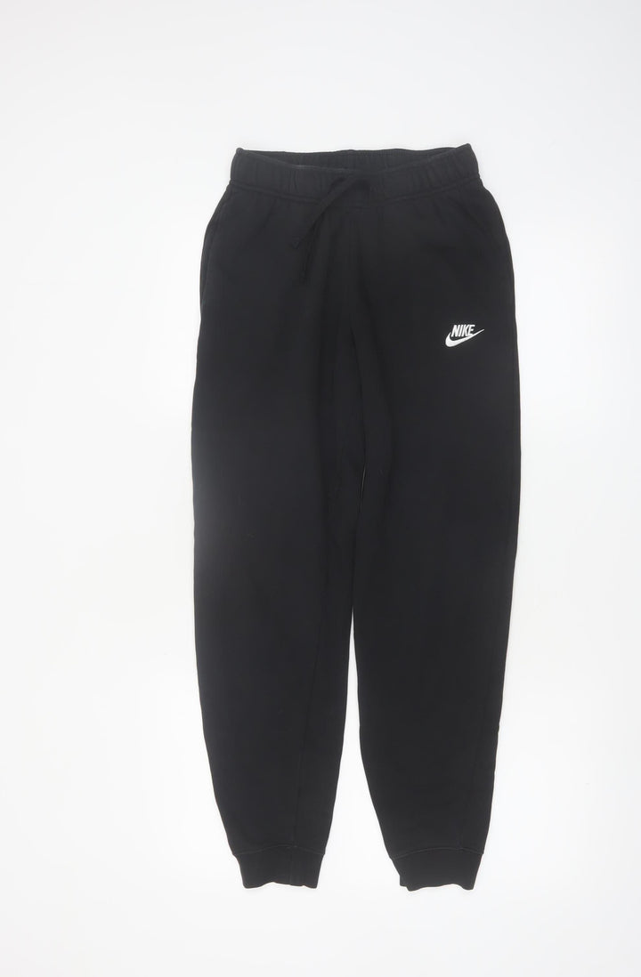 Nike Women's Black XS Fleece Cuffed Sweatpants