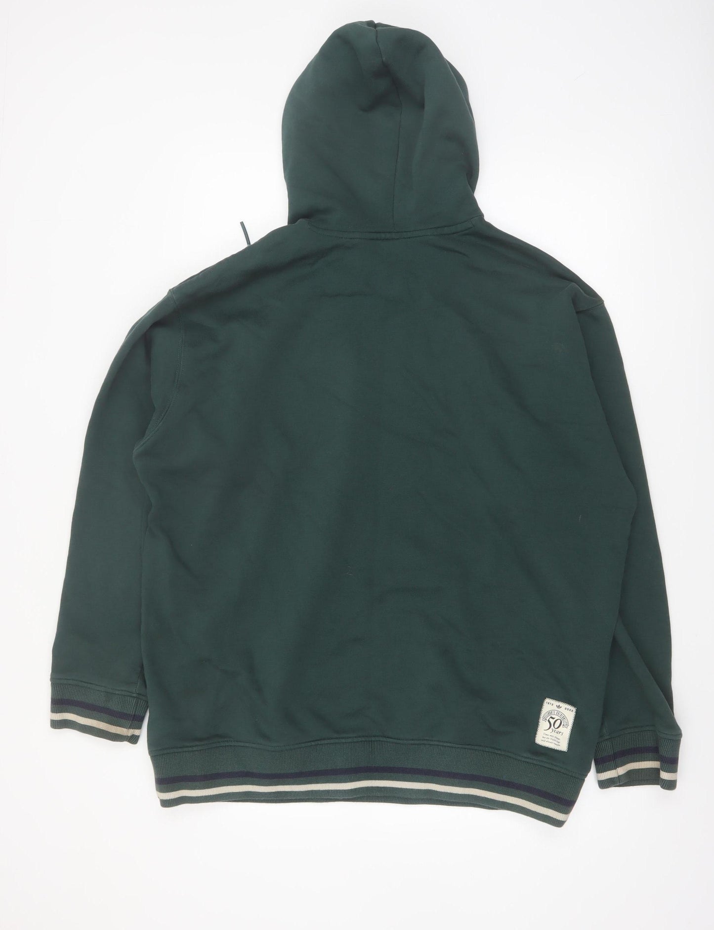 Adidas Women's Green Pullover Hoodie Size 20-22 Graphic Logo Vintage Style