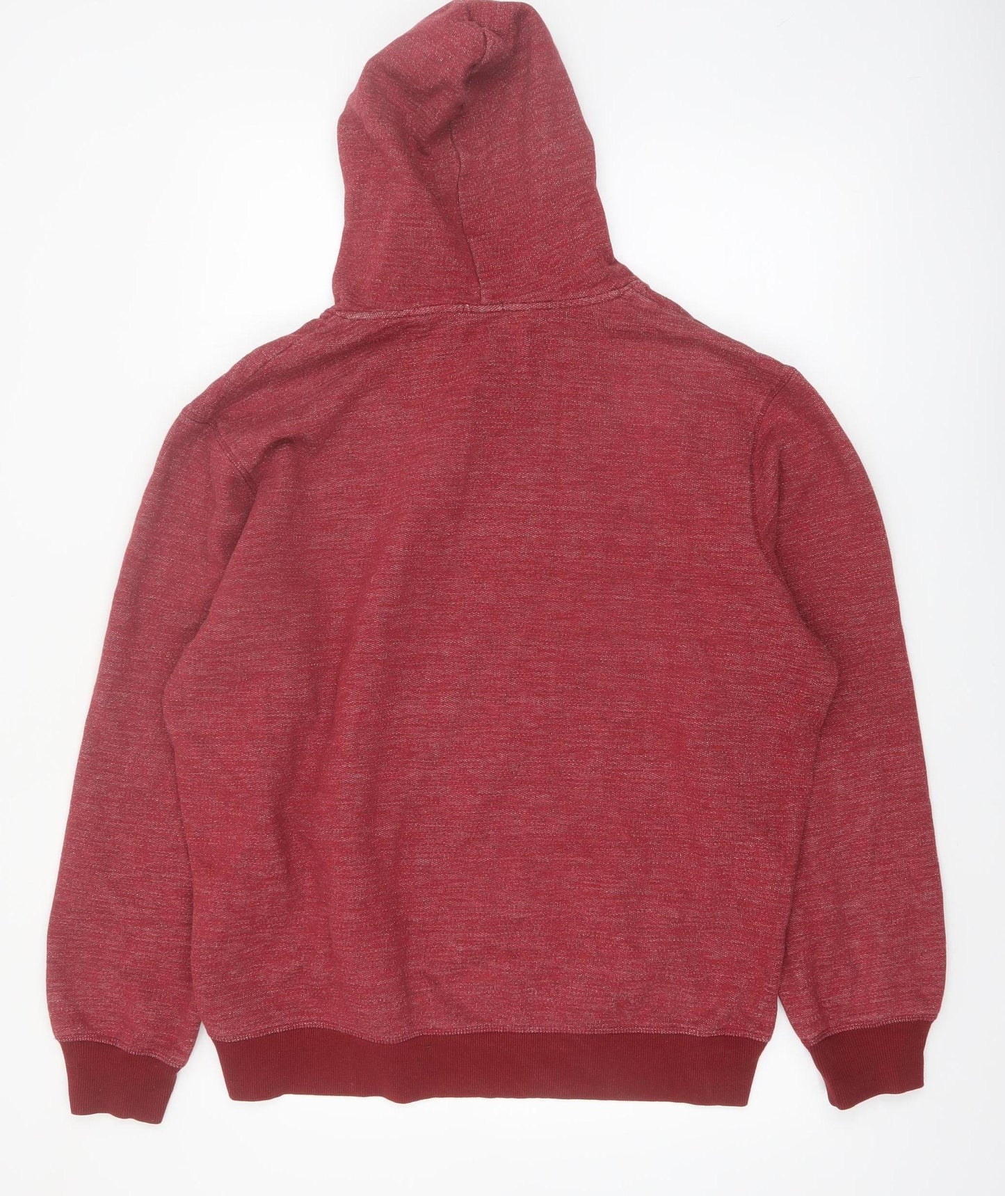 Jack & Jones Mens Red 2XL Pullover Hoodie Sweatshirt