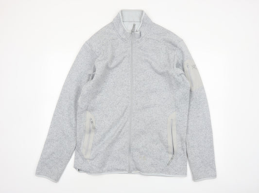Arc'teryx Men's Grey Covert Cardigan Fleece Jacket Size L