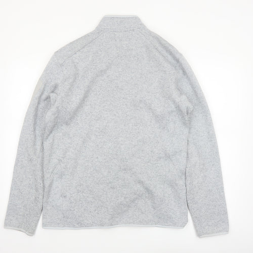 Arc'teryx Men's Grey Covert Cardigan Fleece Jacket Size L