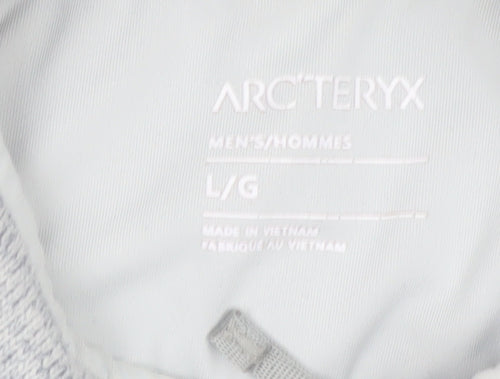 Arc'teryx Men's Grey Covert Cardigan Fleece Jacket Size L