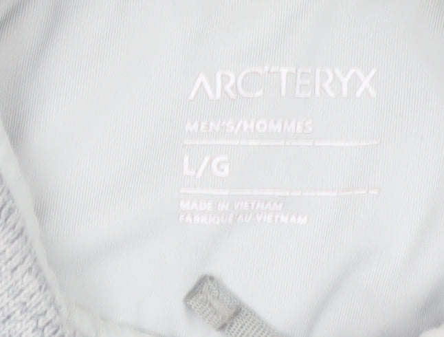 Arc'teryx Men's Grey Covert Cardigan Fleece Jacket Size L