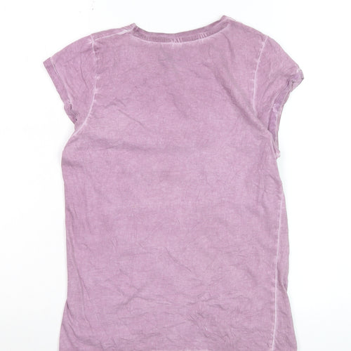 Young Dimension Teens Purple Rodeo Graphic Cotton T-Shirt Size 12