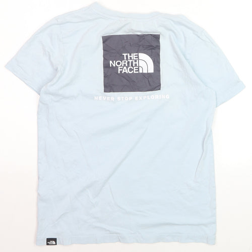 The North Face Girls Blue XL Graphic Logo T-Shirt