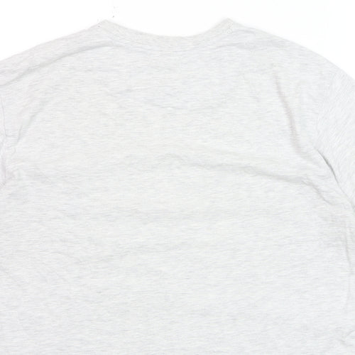 Joe Browns Men's Grey Crew Neck Cotton T-Shirt Size L