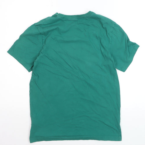 Nike Men’s Green Graphic Logo Sports T-Shirt Size S