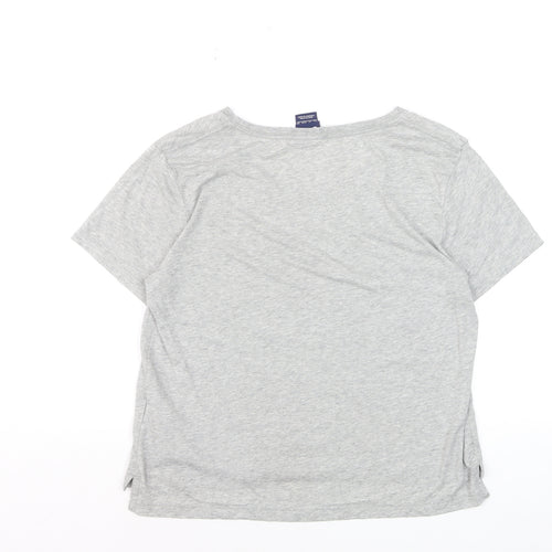 Nike Men's Grey Short Sleeve Crew Neck Graphic T-Shirt XS
