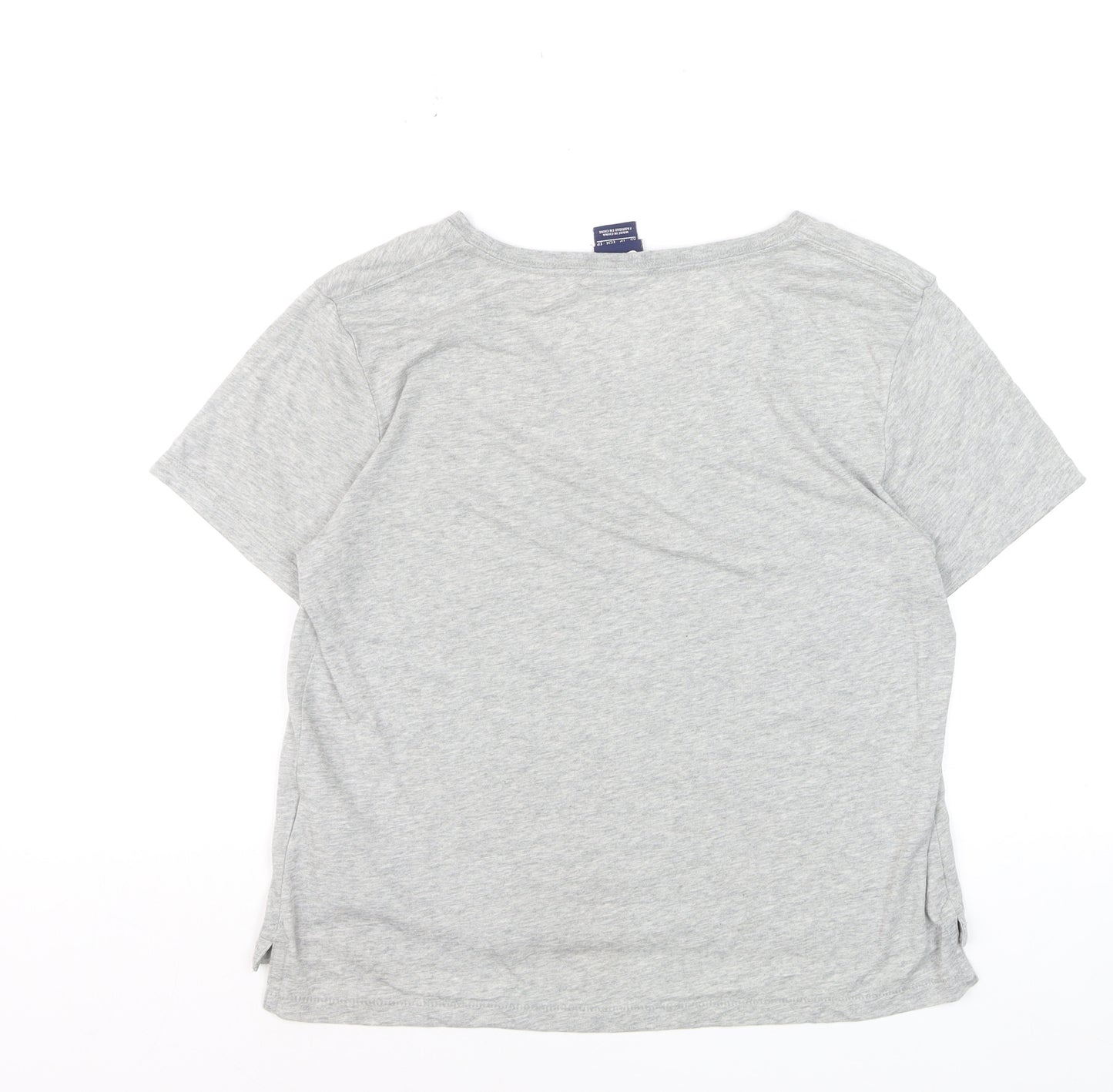Nike Men's Grey Short Sleeve Crew Neck Graphic T-Shirt XS