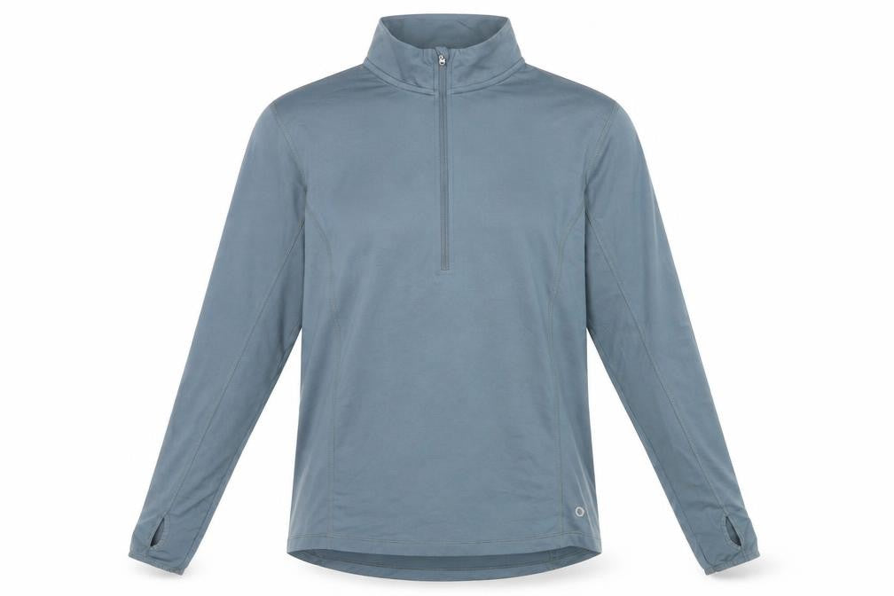 Marks & Spencer Men’s Blue 1/4 Zip Athletic Sweatshirt L