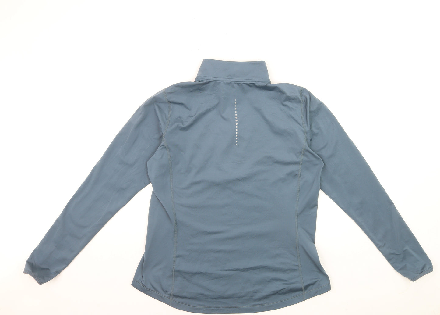 Marks and Spencer Men’s Blue 1/4 Zip Athletic Sweatshirt L