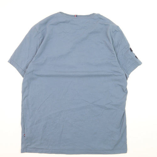 U.S. Polo Assn. Men's Blue XXL Crew Neck Cotton T-Shirt Short Sleeve