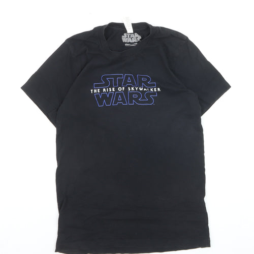 Bella + Canvas Men’s Black Star Wars Rise of Skywalker T-Shirt M