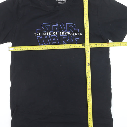 Bella + Canvas Men’s Black Star Wars Rise of Skywalker T-Shirt M