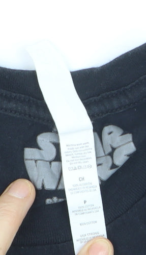 Bella + Canvas Men’s Black Star Wars Rise of Skywalker T-Shirt M