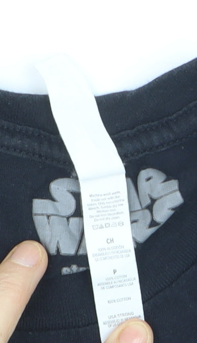 Bella + Canvas Men’s Black Star Wars Rise of Skywalker T-Shirt M