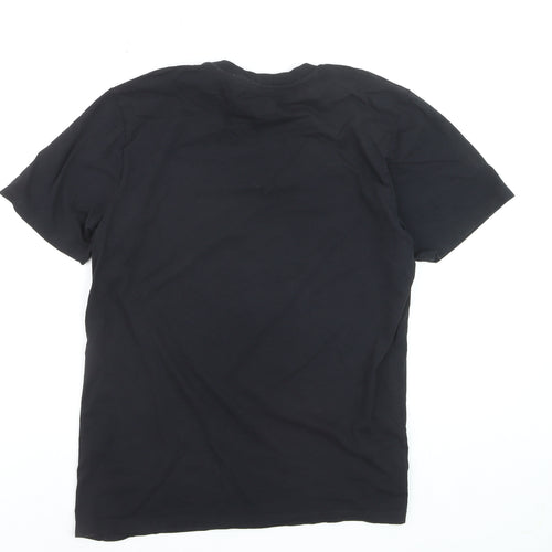 Street Fighter Black Men's Short Sleeve Cotton T-Shirt Size S