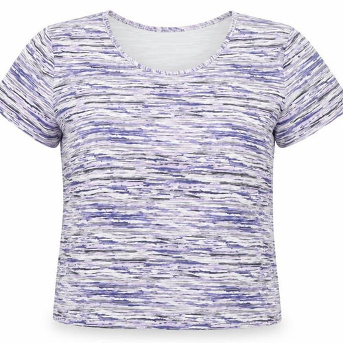 Collection L Women’s Multicoloured Stripe T-Shirt Size 20 Viscose Blend