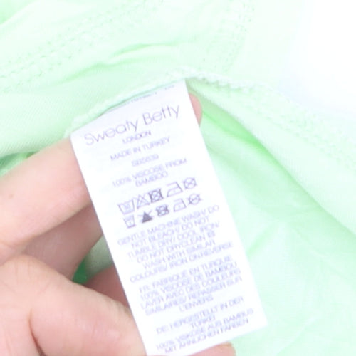 Sweaty Betty Women's Green Bamboo Tank Top Size S
