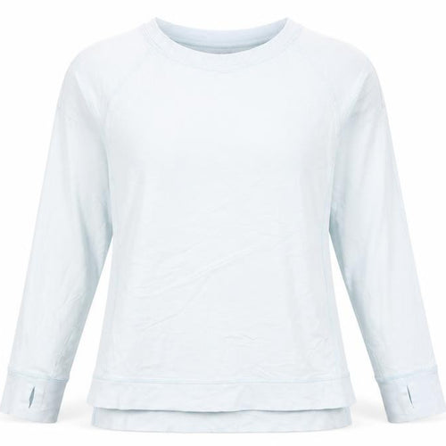Sweaty Betty Women’s Blue XS Pullover Sweatshirt Raglan Long Sleeve Top