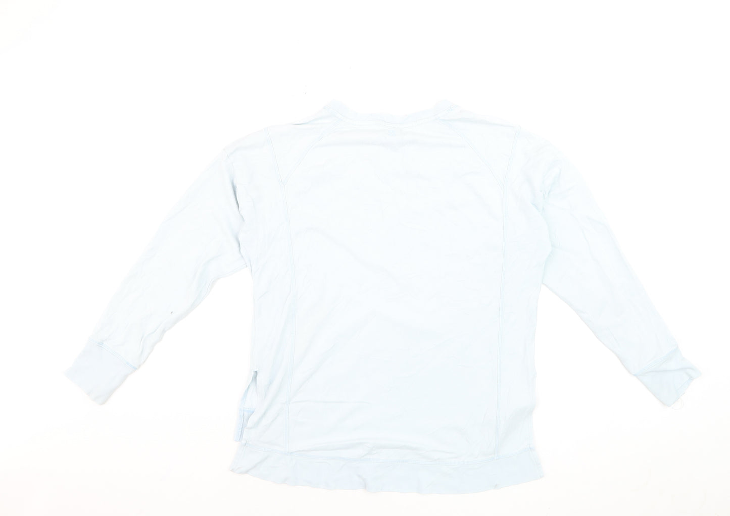 Sweaty Betty Women’s Blue XS Pullover Sweatshirt Raglan Long Sleeve Top