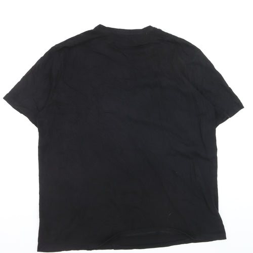 F&F Xbox Black Green Graphic Men's 2XL Short Sleeve T-Shirt