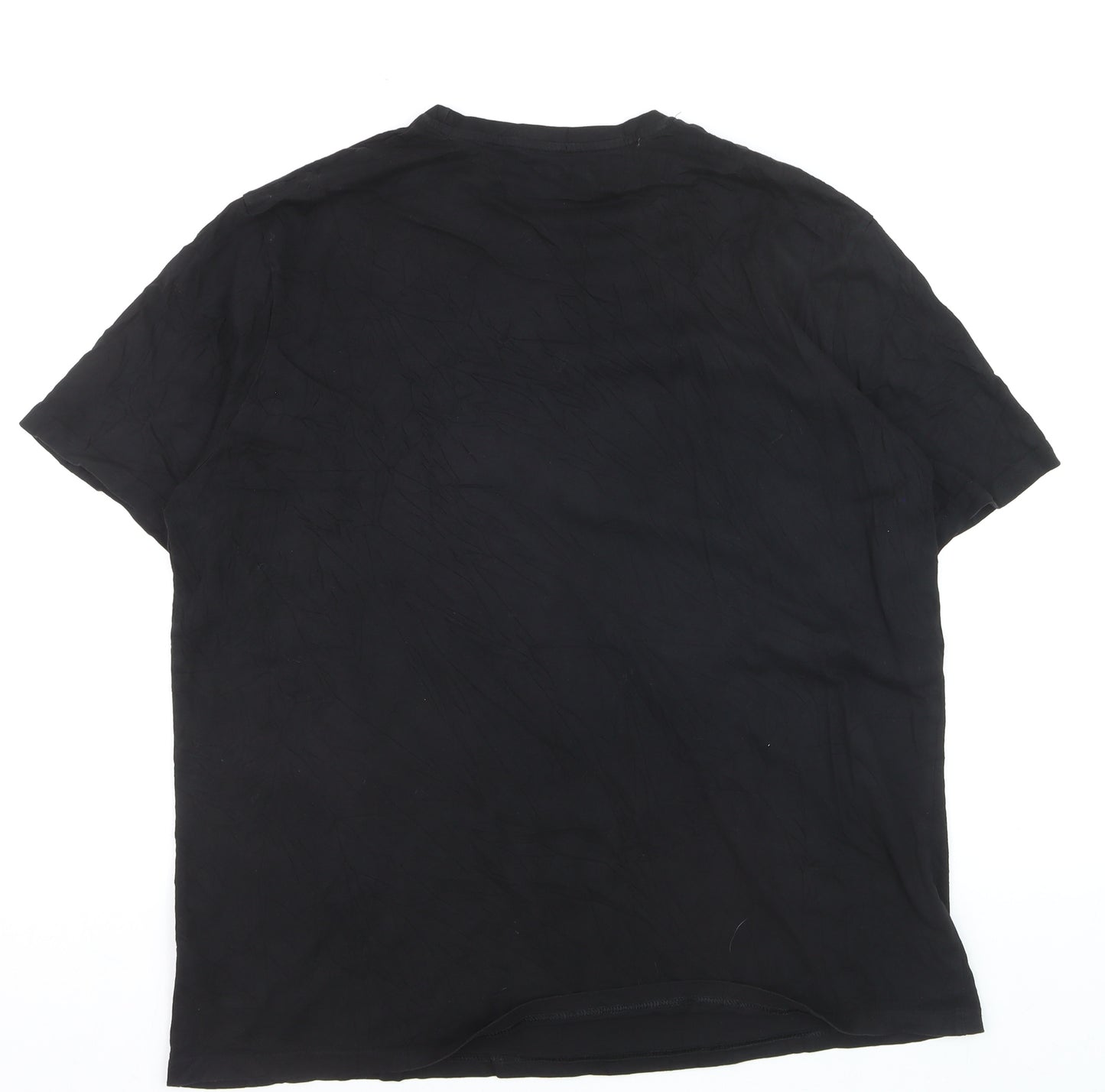 F&F Xbox Black Green Graphic Men's 2XL Short Sleeve T-Shirt
