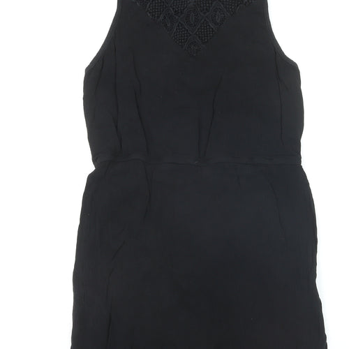Rip Curl Women's Black Sleeveless Short Shift Dress Size S