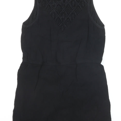 Rip Curl Women's Black Sleeveless Short Shift Dress Size S