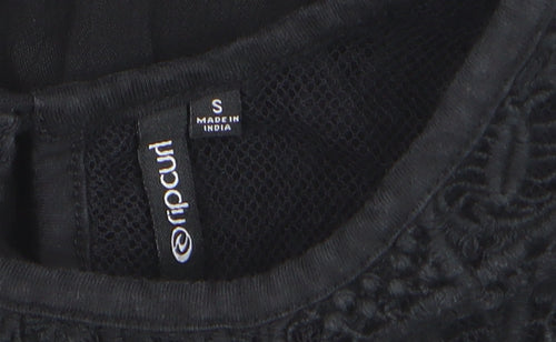Rip Curl Women's Black Sleeveless Short Shift Dress Size S