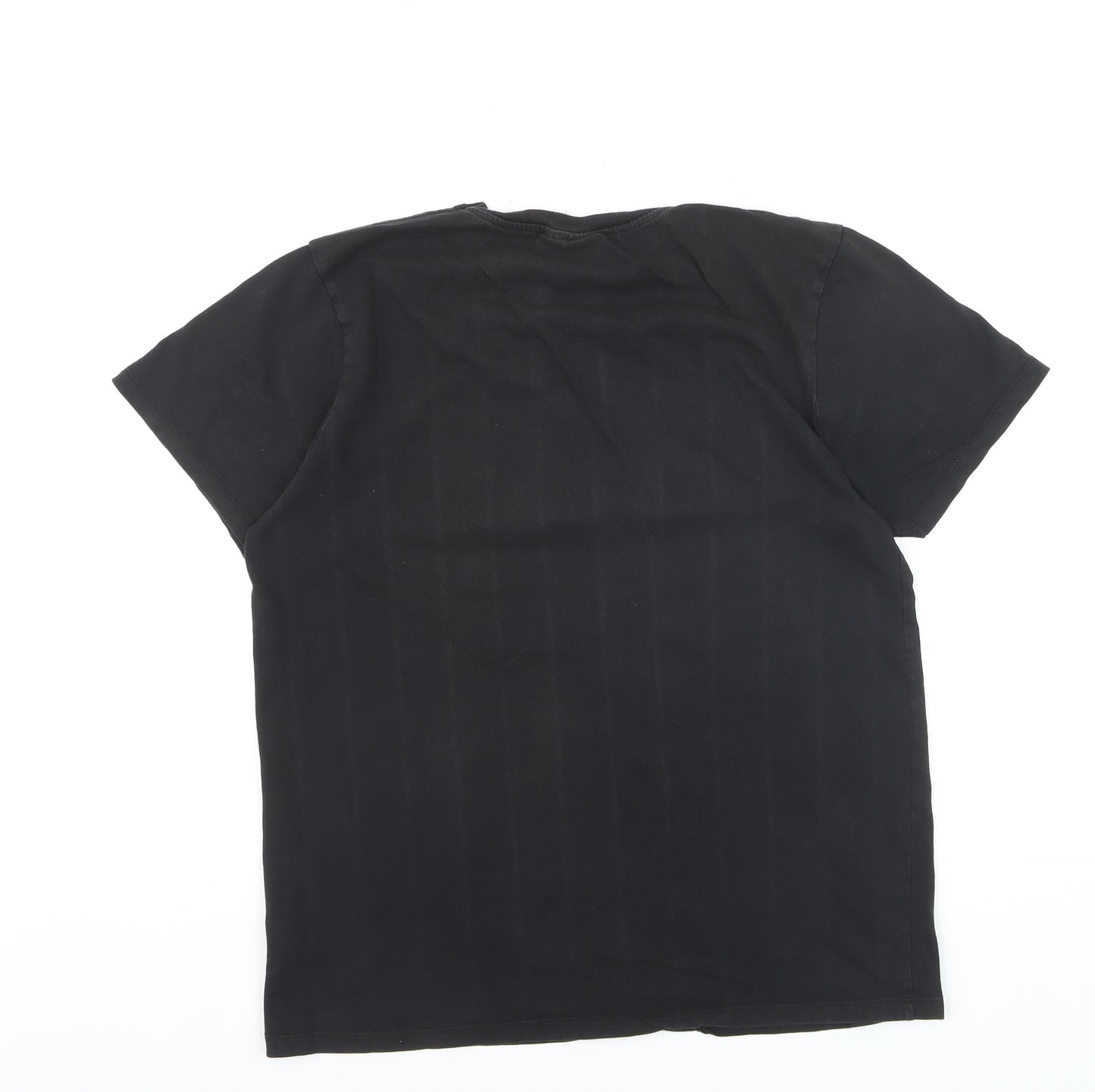 Primark Men’s Black LEGO Graphic Print Cotton T-Shirt XL