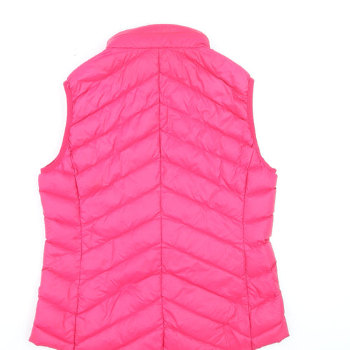 Marks and Spencer Women's Pink Lightweight Padded Gilet Size 14