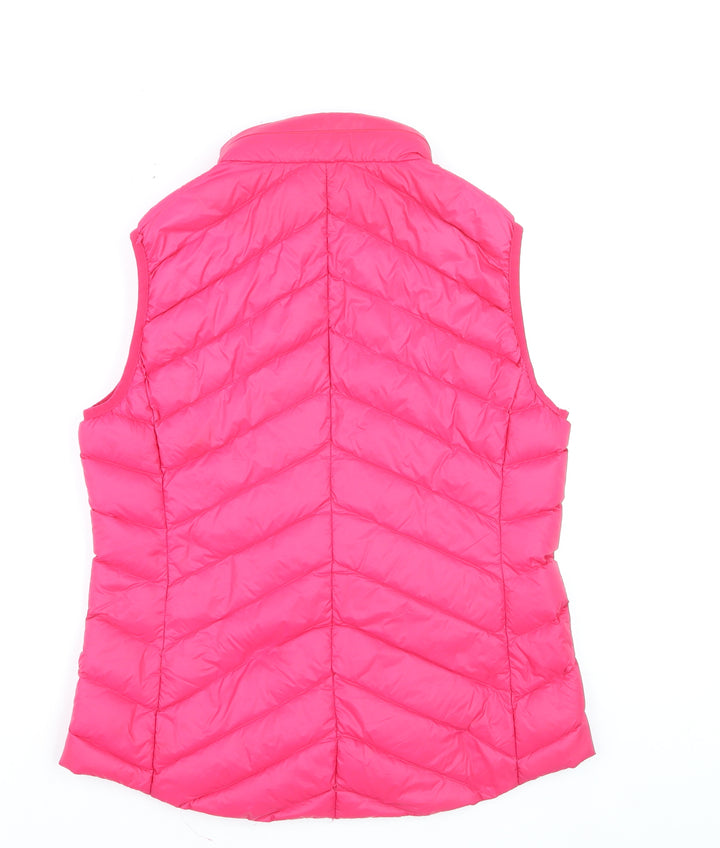 Marks and Spencer Women's Pink Lightweight Padded Gilet Size 14