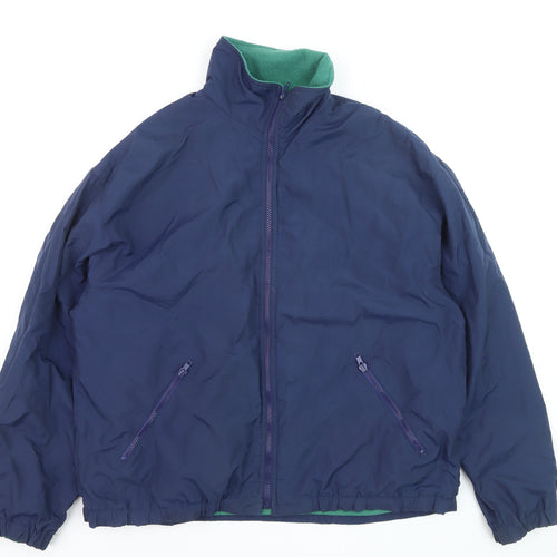 Peter Storm Mens Blue M Fleece Lined Waterproof Jacket
