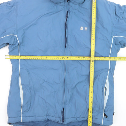 Dare 2b Men's Blue Waterproof Breathable Parka Jacket Size 36