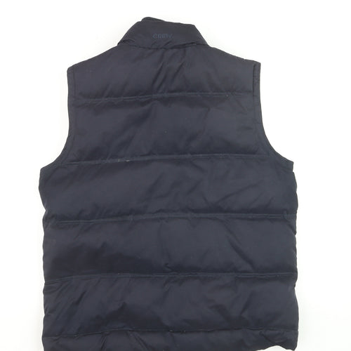 Crew Clothing Company Men's Blue Puffer Waistcoat Size M