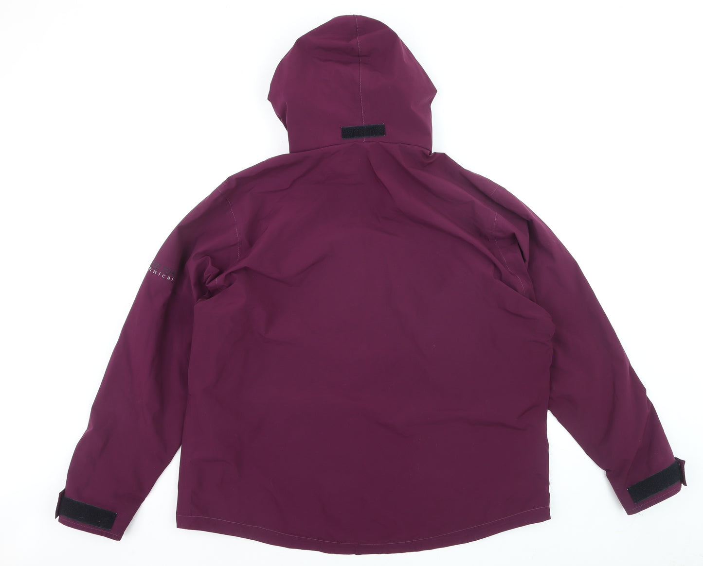 TOG24 Womens Purple Gore-Tex Waterproof Hooded Rain Jacket Size 16