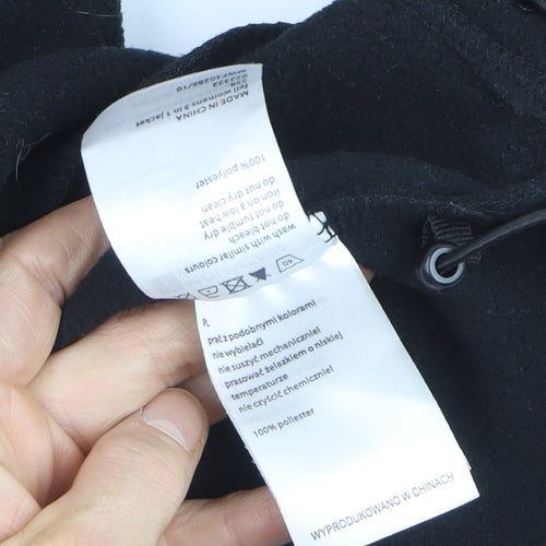 Mountain Warehouse Men's Black Fleece Full Zip Sweatshirt XL