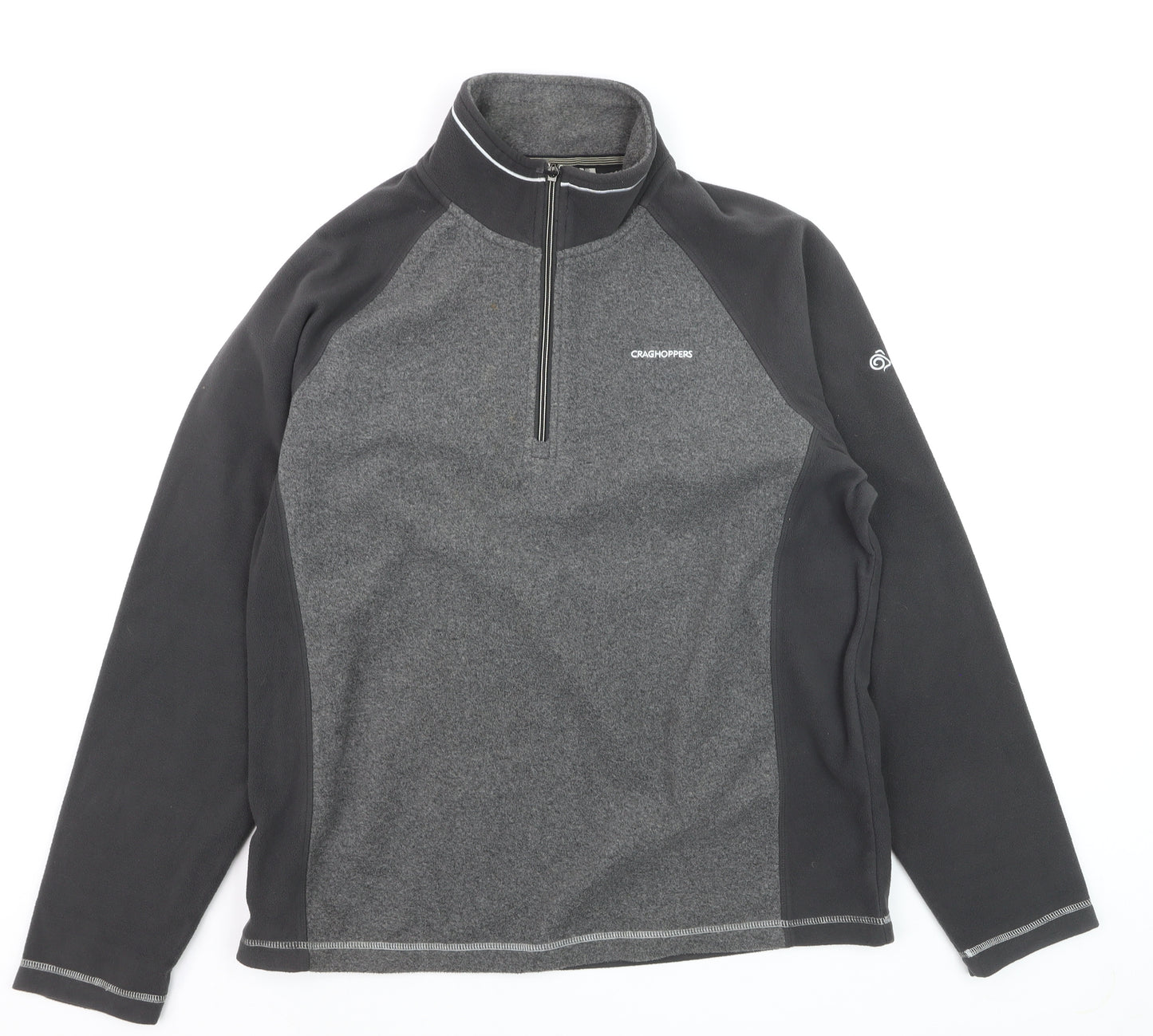 Craghoppers Men’s Grey 2XL Fleece Half Zip Sweatshirt
