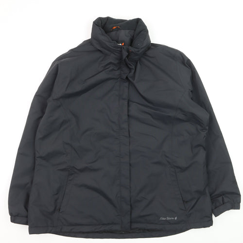 Peter Storm Women's Black Mid-Length Puffer Jacket Size 20