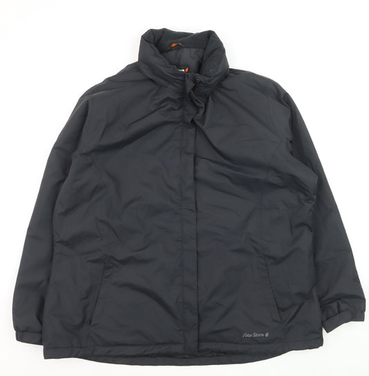 Peter Storm Women's Black Mid-Length Puffer Jacket Size 20