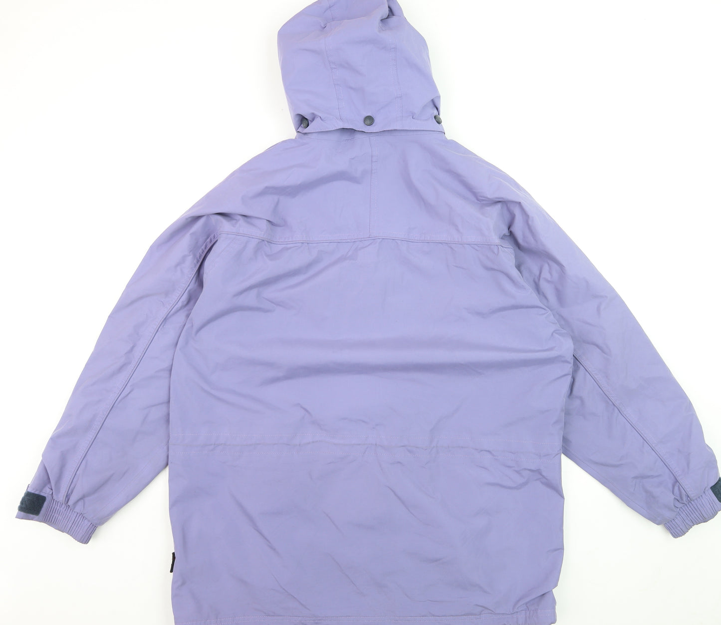 Trespass Womens Purple Waterproof Windproof Hooded Rain Jacket Size 16