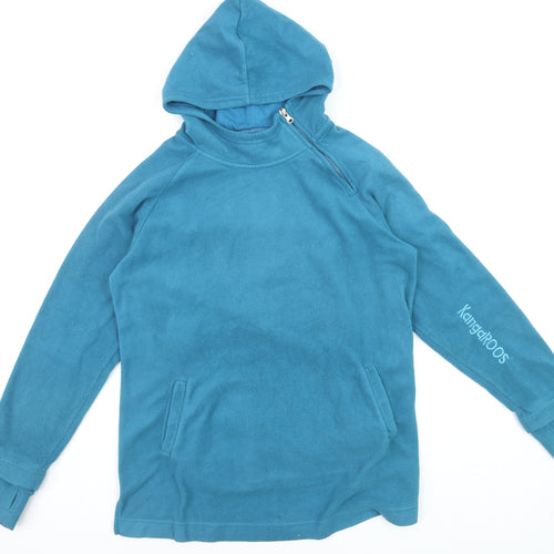 KangaROOS Men's Blue Fleece Pullover Hoodie Size M