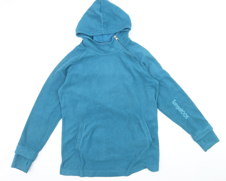 KangaROOS Men's Blue Fleece Pullover Hoodie Size M
