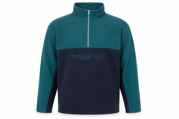 Northfield Men’s Blue Fleece 1/4 Zip Pullover Sweatshirt L Outdoor