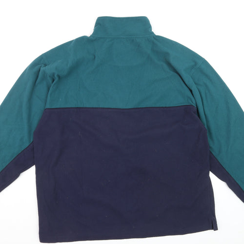 Northfield Men’s Blue Fleece 1/4 Zip Pullover Sweatshirt L Outdoor