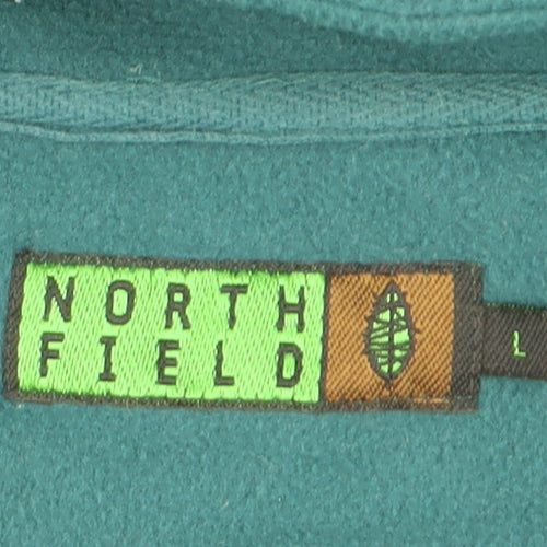 Northfield Men’s Blue Fleece 1/4 Zip Pullover Sweatshirt L Outdoor