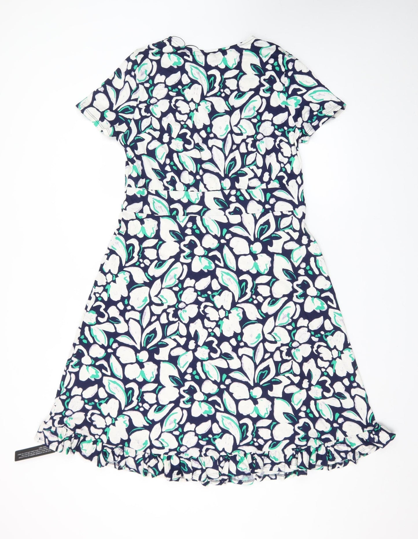 Roman Petite Women’s Multicoloured Floral Fit & Flare Dress Size 14