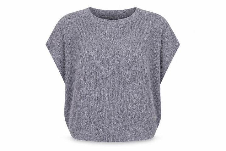 Gap Women Grey Knit Batwing Pullover Jumper Size L